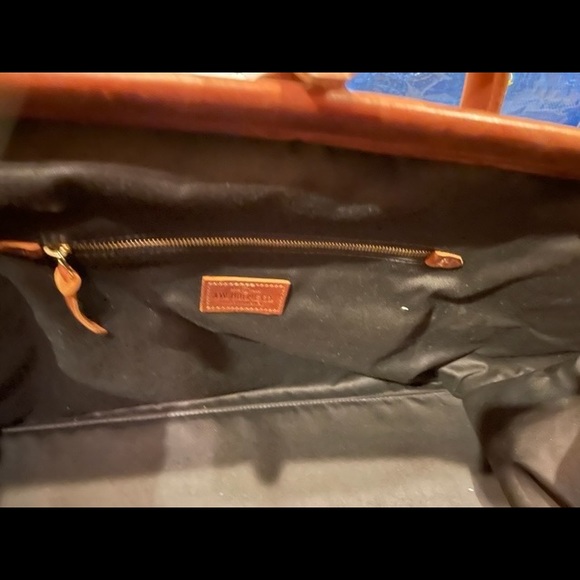 J. W. Hulme Brown Leather Duffle Bag - Picture 5 of 10